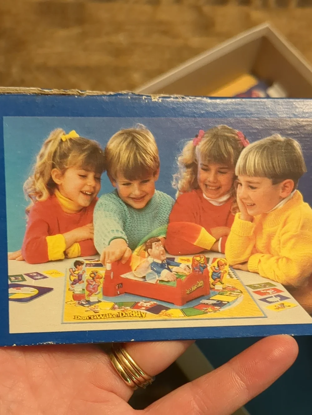 Vintage 1992 Don't Wake Daddy Board Game